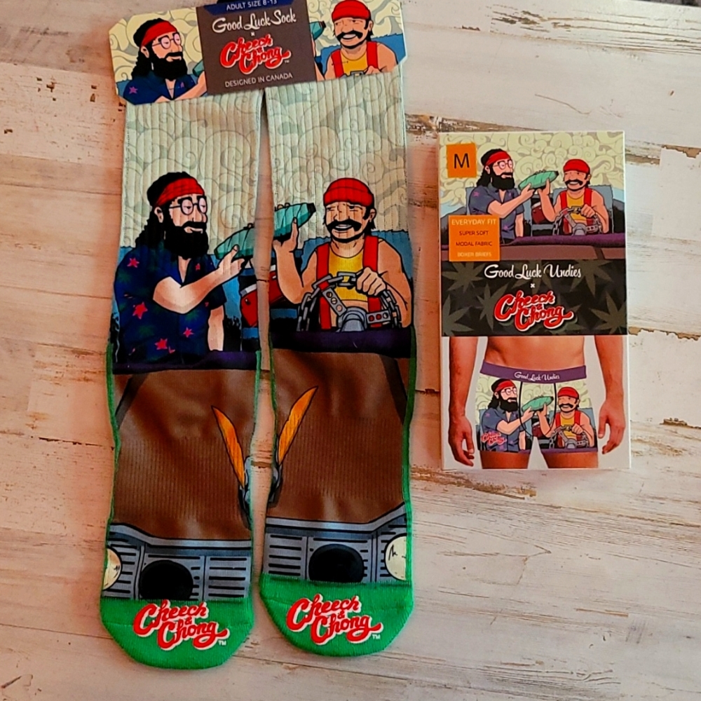 NWT Cheech and Chong socks/boxers bundle